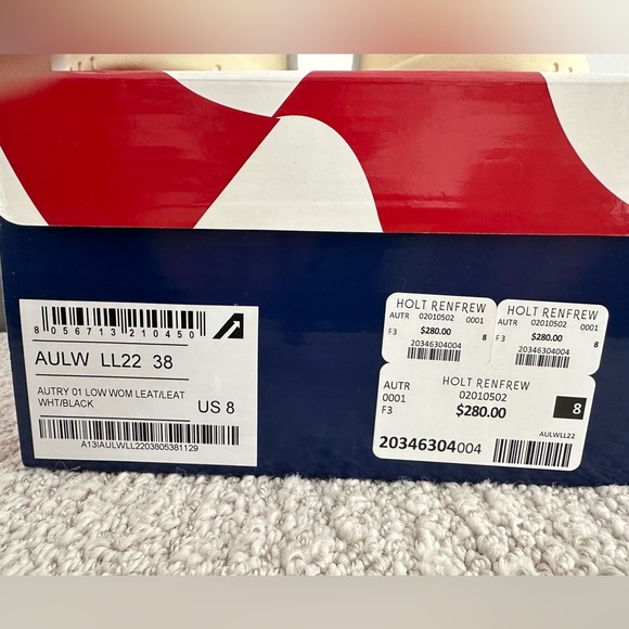 NWT Autry Medalist Leather Sneakers - Picture 6 of 6